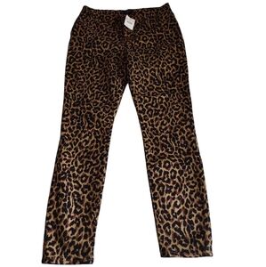 J. Crew Size 27 Leopard Skinny Jeans
